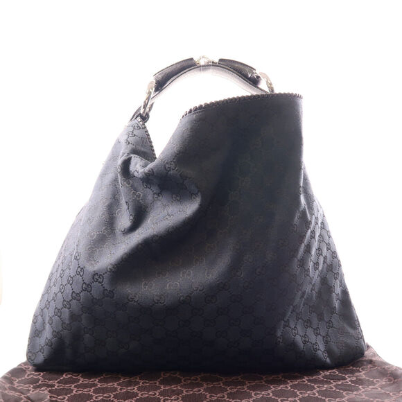 Gucci Shw Horsebit Shoulder Bag Gg #162902G64B - Picture 13 of 13